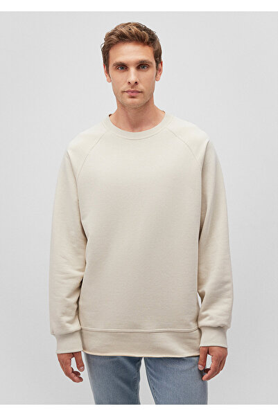 Mavi Bisiklet Yaka Bej Sweatshirt 0S10161-70322