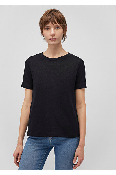 Mavi Μπλουζάκι με μαύρη υφή Basic - Κανονική εφαρμογή 1612611 -900