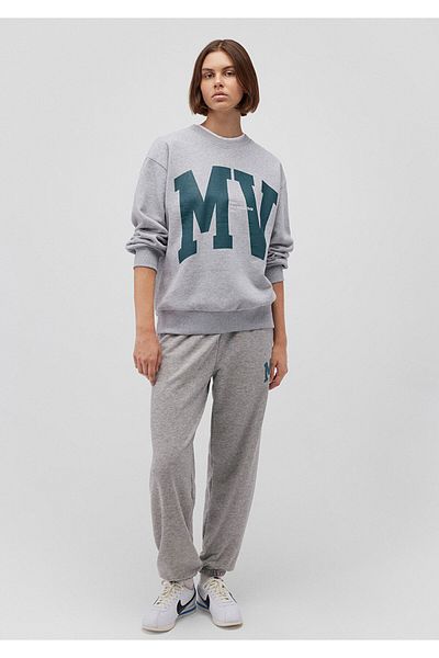 Mavi Gray Logo Printed Mv Sweatshirt - 1s10147-80196