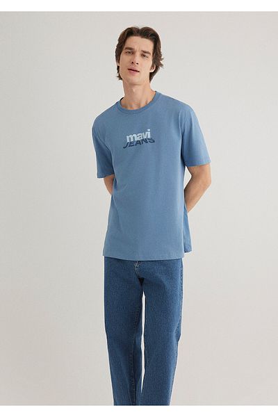 Mavi Μπλουζάκι με λογότυπο Loose Fit / Loose Relaxed Fit 0612355 -70744