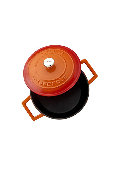 Lava Döküm Yuvarlak Tencere. Folk Çap(Ø) 22cm.