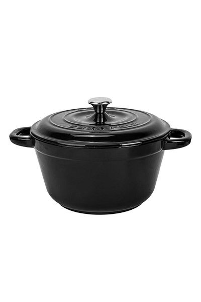 Lava Cast Round Pot Cast Iron Lid New Heritage Series Diameter(Ø)26cm