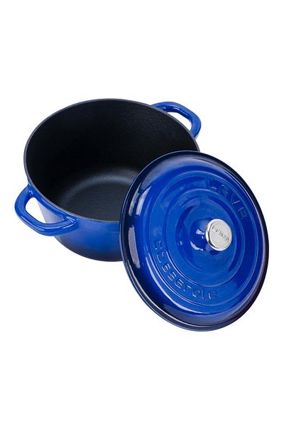 Lava Cast Round Pot Cast Iron Lid New Heritage Series Diameter(Ø)24cm