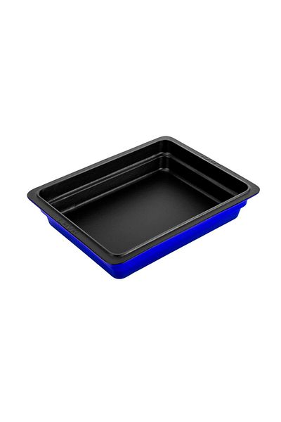 Lava 1/2 Rectangular Gastronomy Bathtub - Casting, 26X33Cm Size