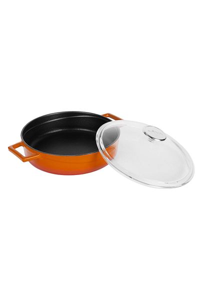 Lava Cast Iron Multi-Purpose Spring PotGlaze Series Diameter(Ø)28cm