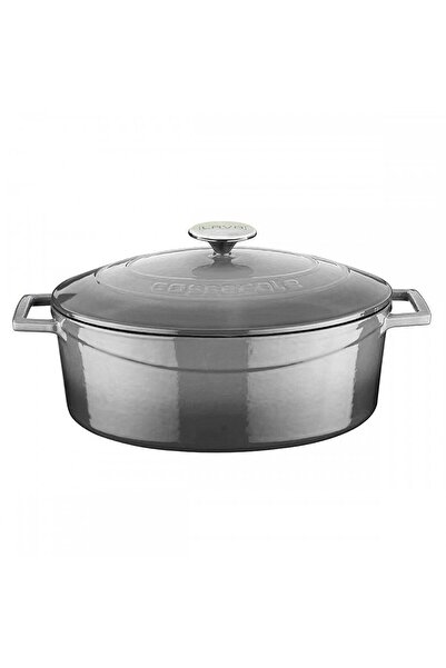 Lava وعاء بيضاوي من السلسلة الشعبية - مقاس 23 × 29 سم