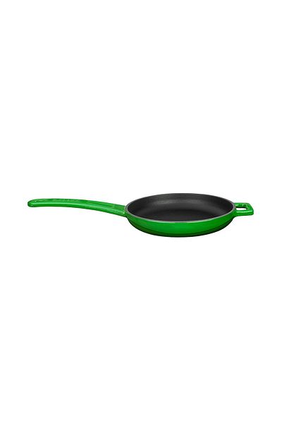 Lava Cast Round Frying Pan Cast Iron Solid Handle Diameter(Ø)16cm