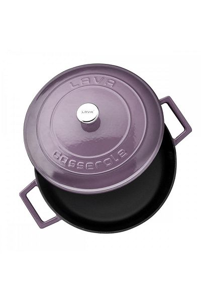 Lava Folk Series Cast Iron Spring Pot - Multi-Purpose, Diameter(Ø)24cm