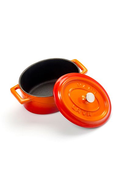 Lava Cast Mini Oval PotTrendy Series Size 9x12cm