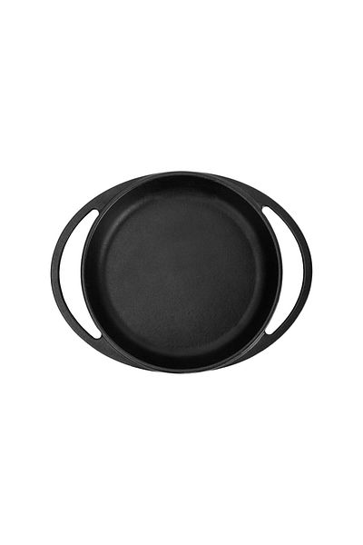 Lava Double Handle Iron Solid - Cast Round Pan, Diameter(Ø)16cm