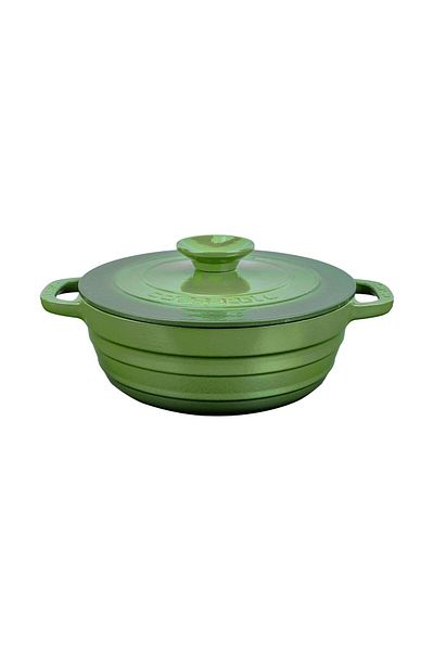 Lava Cast Round Pot Cast Iron Lid Experience Series Diameter(Ø)28cm