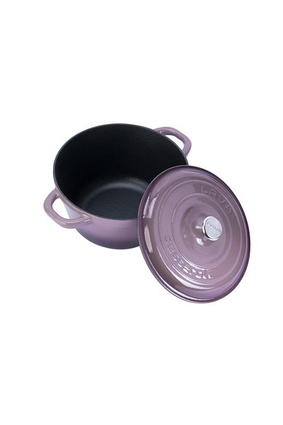 Lava Cast Round Pot Cast Iron Lid New Heritage Series Diameter(Ø)22cm