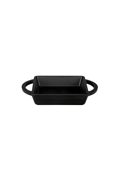 Lava Cast Square Sahan Cast Iron Solid Double Handle Size 12x12cm