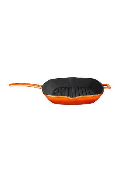 Lava 26x32cm Rectangular Grill - Iron Solid and Handle Pan
