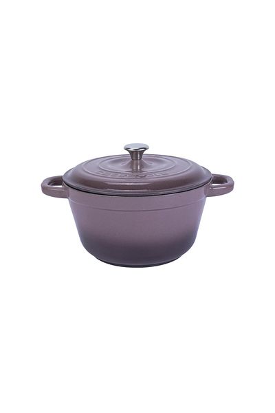 Lava Cast Round Pot Cast Iron Lid New Heritage Series Diameter(Ø)22cm