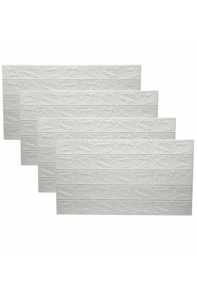 Bien Home Yeni 70x35cm 0,25 M² Kendinden Yapışkanlı Duvar Paneli Tuğla Desenli Görünümlü