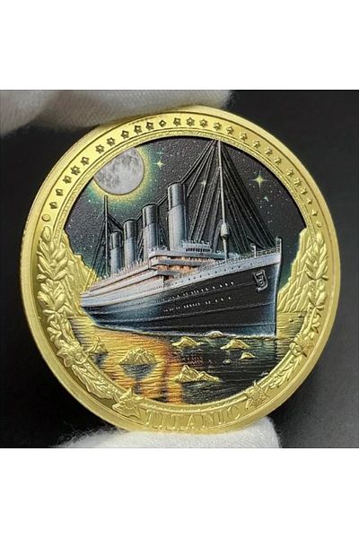 Esen Store Metal Commemorative Coin (Gold, Titanic)