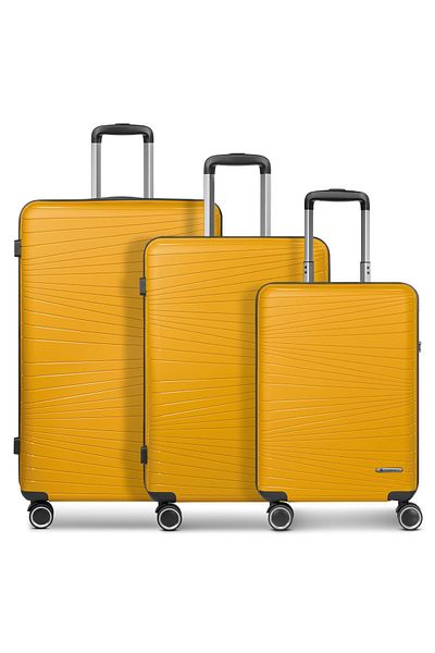 Franky Set de valize cu 4 roți Dallas 3.0, 3 piese, cu pliere extensibilă