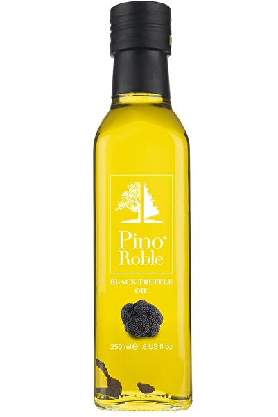 PinoRoble Black Truffle Siyah Trüf Mantarı Parçalı Ve Yağlı Soğuk Sıkım Gurme Zeytinyağı 250ml