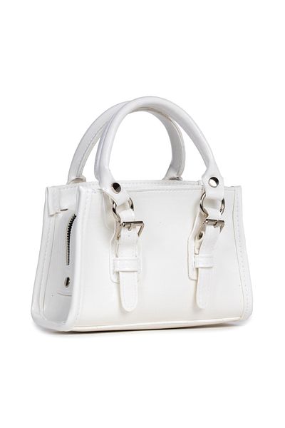 macharelbasic Women's Silver Detailed Handbag