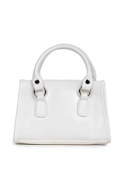 macharelbasic Women's Silver Detailed Handbag