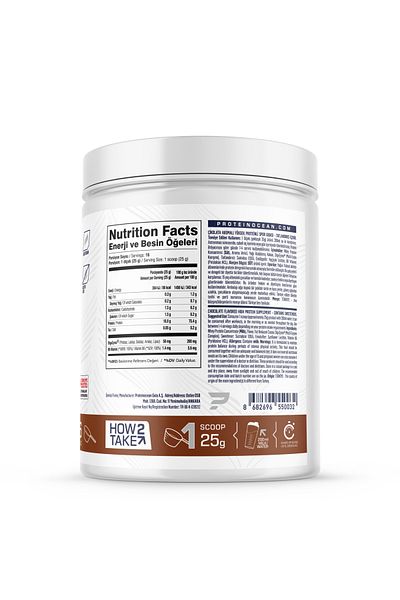 Proteinocean Chocolate Whey Protein 400g - 16 Serve