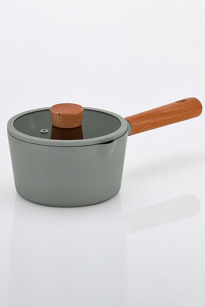 NEOFLAM Fika Alüminyum Döküm 16 Cm Gri Süt Tavası