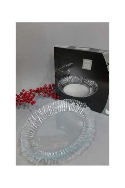 Paşabahçe Aurora Large Oval Boat Serving Plate 33X25