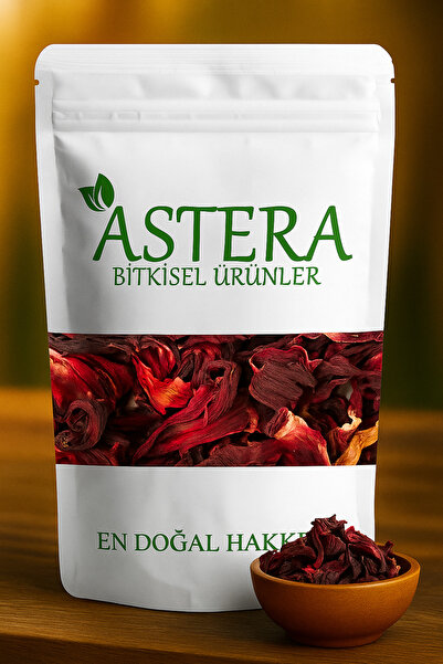 ASTERA 50 gr Hibisküs Çayı ( Bamya Çiceği ) Mekke Gülü