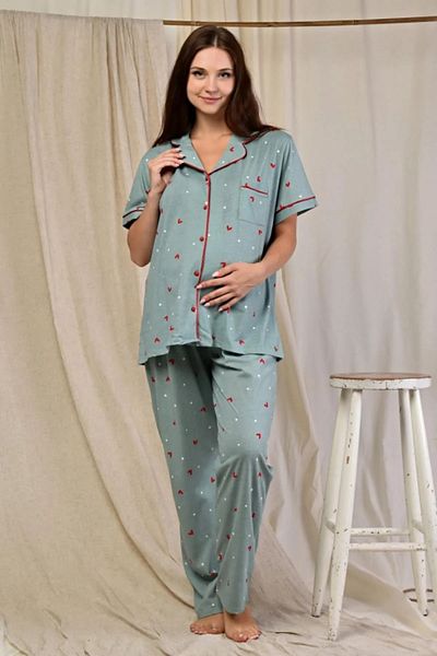 LadyMina Pijama Set pijamale Lounge cu mâneci scurte