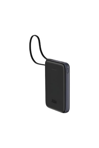 Joda 10,000mAh battery with 20W output, dual Type-C ports, and built-in Type-C cable