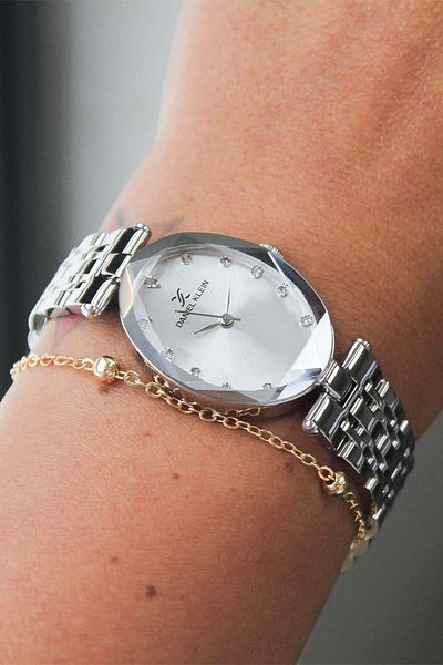 Daniel Klein Dk443738 Women's Wrist Watch with Steel Band