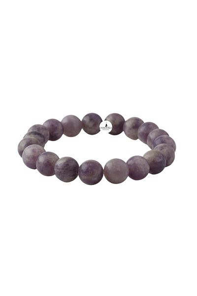 OSMANLI DOĞAL TAŞ Lepidolit 10mm Natural Stone Bracelet