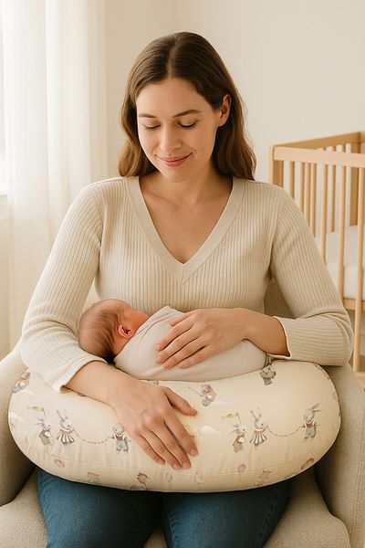 Dear Deer Love Breastfeeding Pillow - Breastfeeding Cushion - Luna