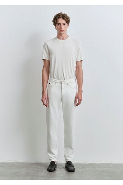 Mavi London Classic Denim Off-White Jean Trousers 0010172 -89657