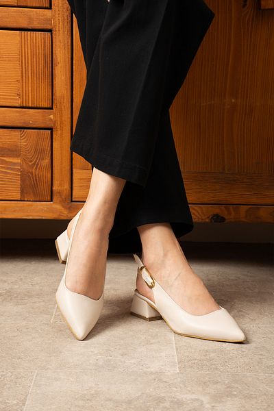 eformoda by emre yılmaz Pantofi cu toc clasic de 5 cm de damă 7115