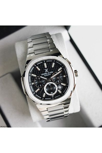 Daniel Klein Dk342765 Men's Wrist Watch with Steel Band