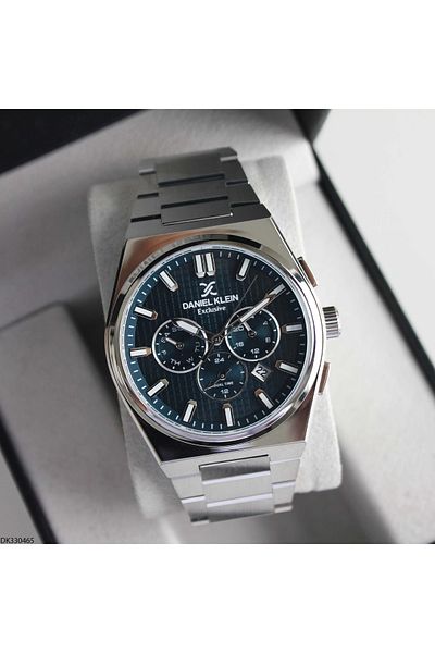 Daniel Klein Dk330465 Men's Wrist Watch with Steel Band