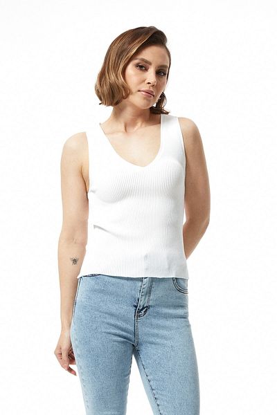 Aslında Look Knitwear Lycra Short Sleeve Bady Blouse T-shirt