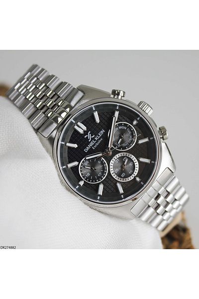 Daniel Klein Dk274882-1 Men's Wrist Watch with Steel Band