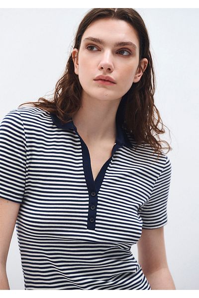 Mavi Tricou polo bleumarin standard 1613125 -80738