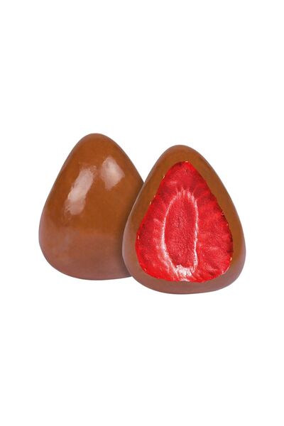 Bolçi SÜTLÜ ÇİKOLATALI ÇİLEK DRAJE 500 gr