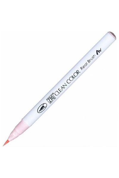 Zig Clean Color Real Brush Rb-6000At 026 Light Pink Brush Tip Pen