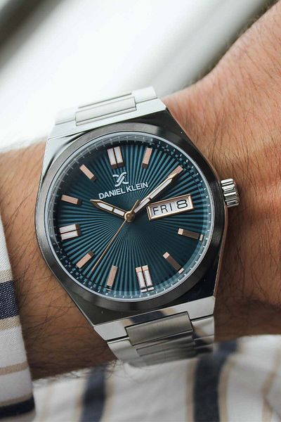 Daniel Klein Dk341645 Men's Wrist Watch with Steel Band