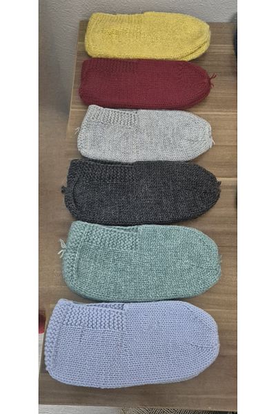 Esintili yaşam Hand Knitted Dowry Booties & Chetik