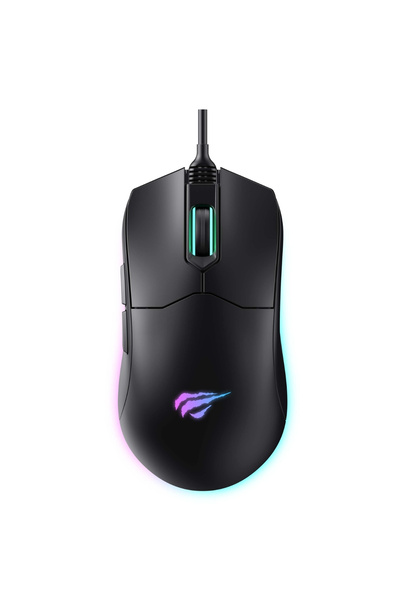 Havit Gamenote MS1014 RGB Gaming Oyuncu Mouse – 7200 DPI, 7 Tuş, Ergonomik Tasarım, USB Kablolu