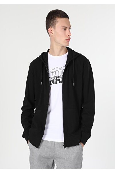 Colin's Чоловічий чорний світшот Regular Fit