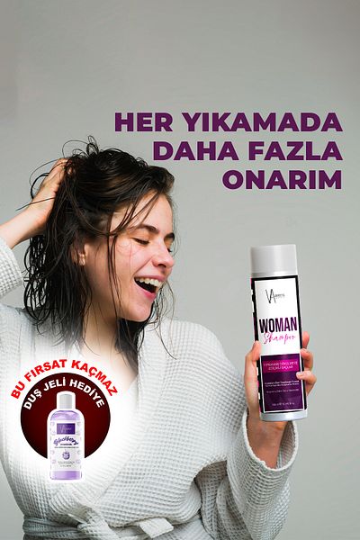 VA COSMETİC Woman Shampoo 300 ml