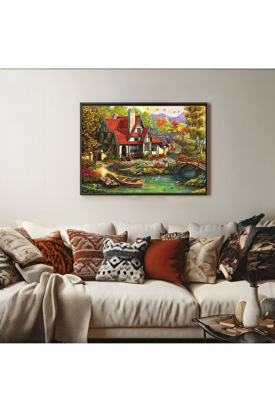 Ks Games Ks Puzzle 1000 Pieces Riverside Cottage