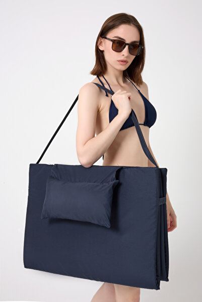 MİS DEKOR PLAJ /ŞEZLONG MİNDERİ SU GEÇİRMEZ TAŞINABİLİR/KATLANABİLİR/ÇANTA